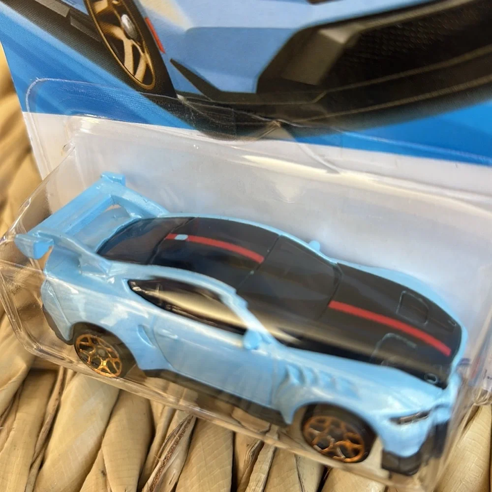 Hot Wheels Ford Mustang GTD Blue Pony Racing Car Hotwheels Racer 2026 New